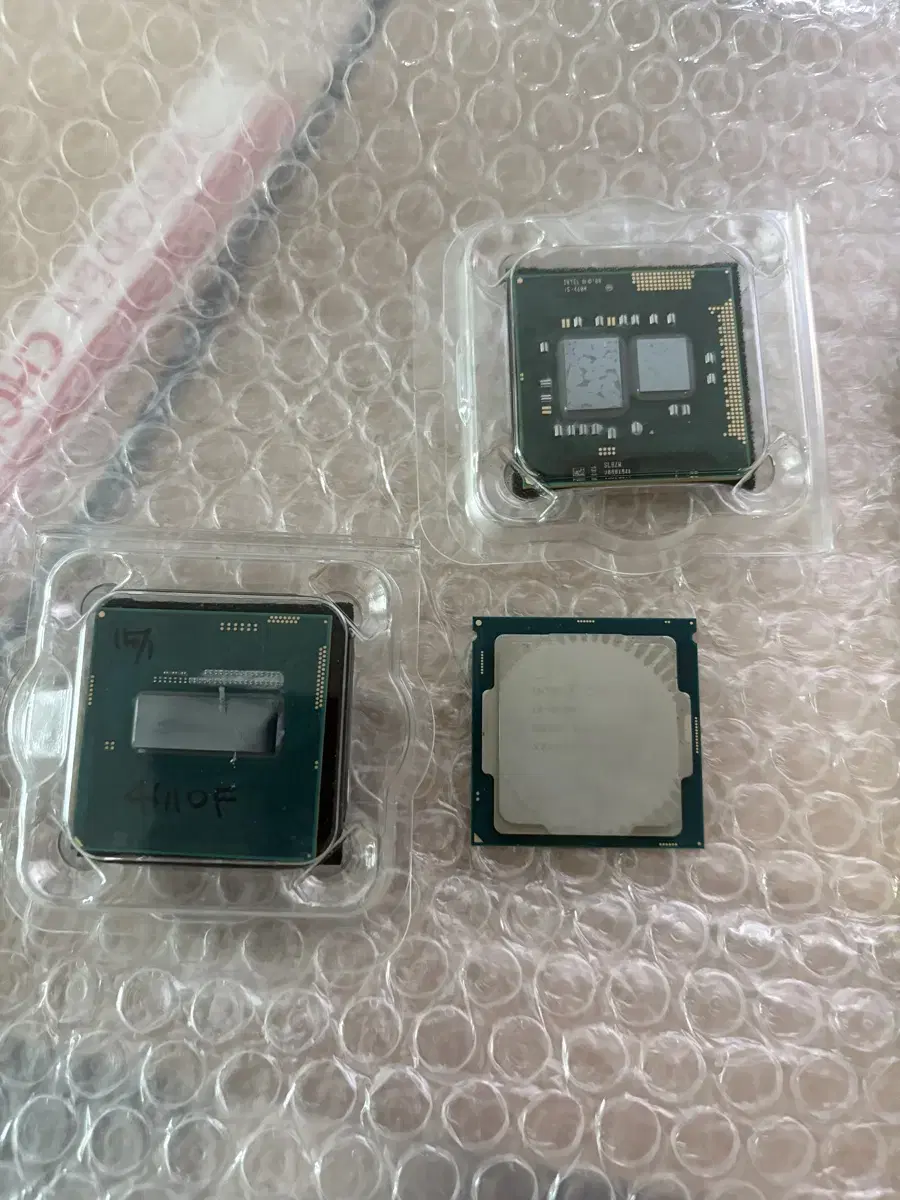 i5 460M, i3 8100, i7 4710F